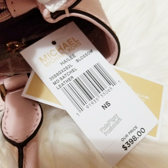 Michael Kors Hailee Blossom Satchel Crossbody Bag - Picture 8 of 8